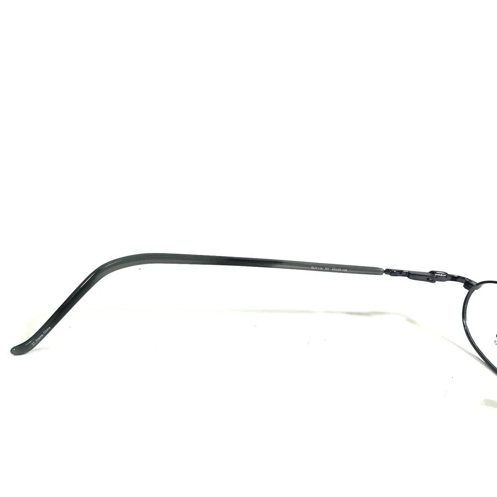 Guess Eyeglasses Frames GU1114 NV Blue Round Full Rim 48-20-143